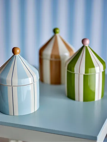 Cimmi pot met deksel - Blauw - Bloomingville