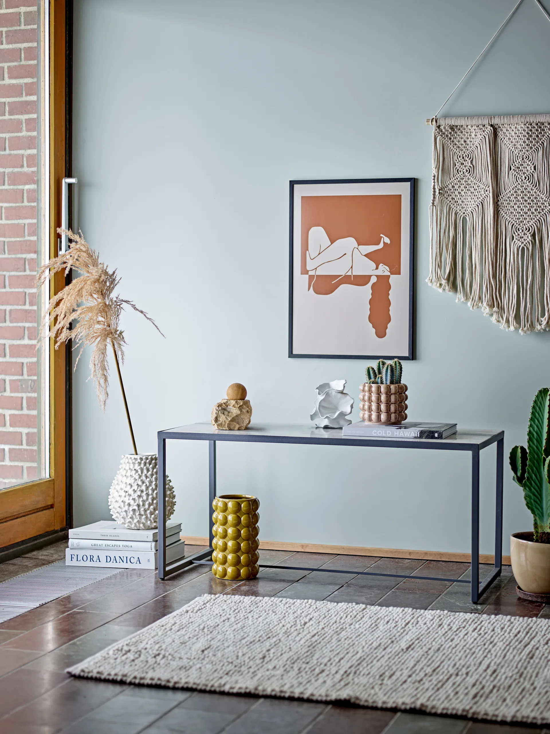 Claudette decoratie koraal, Wit Bloomingville