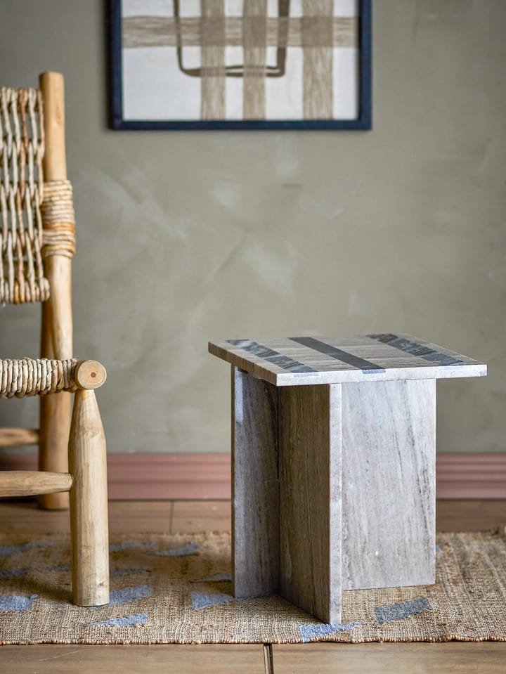 Clea bijzettafel, Bruin marmer Bloomingville