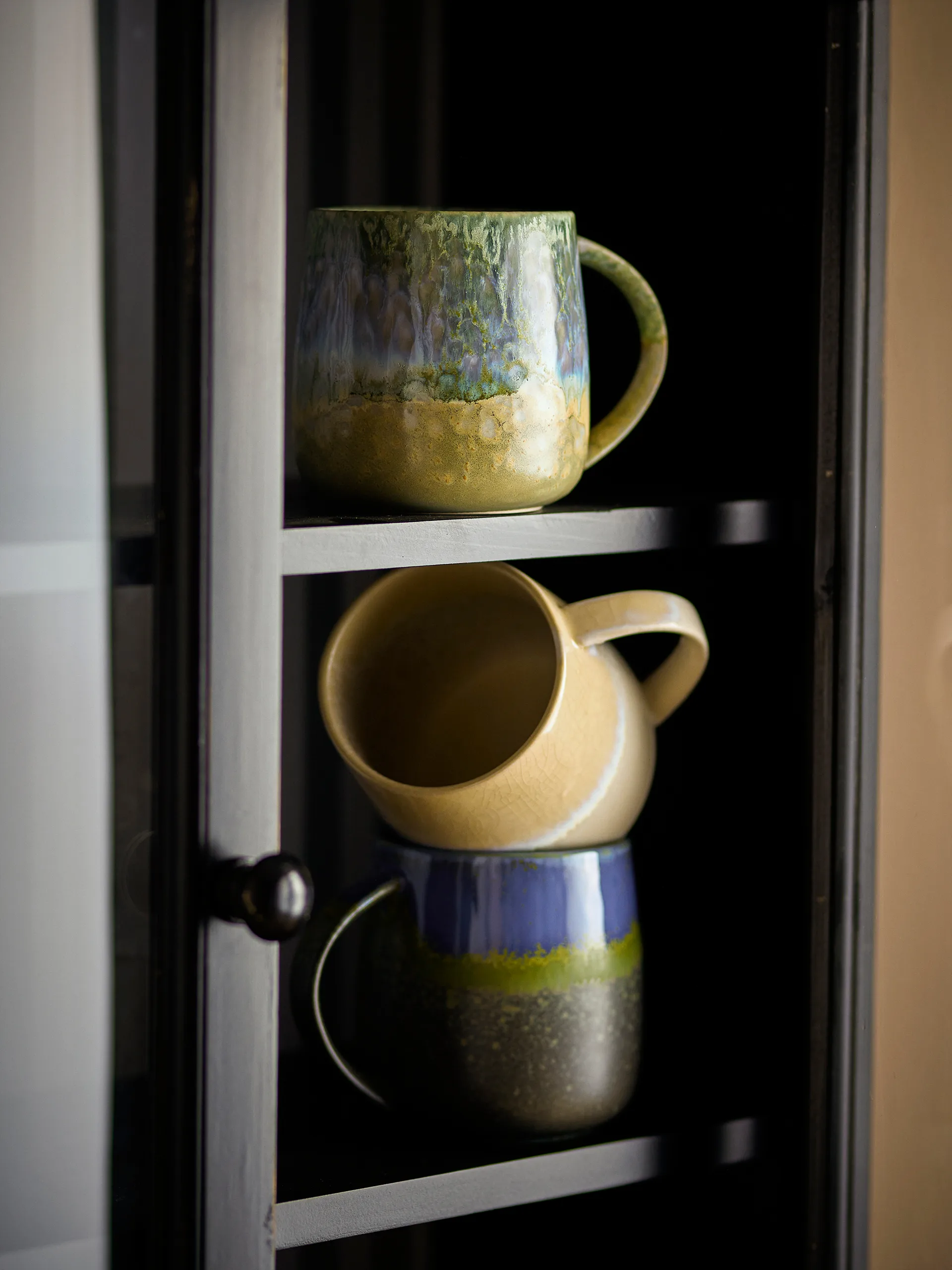 Cloe mok 46 cl 3-delig, Blauw Bloomingville