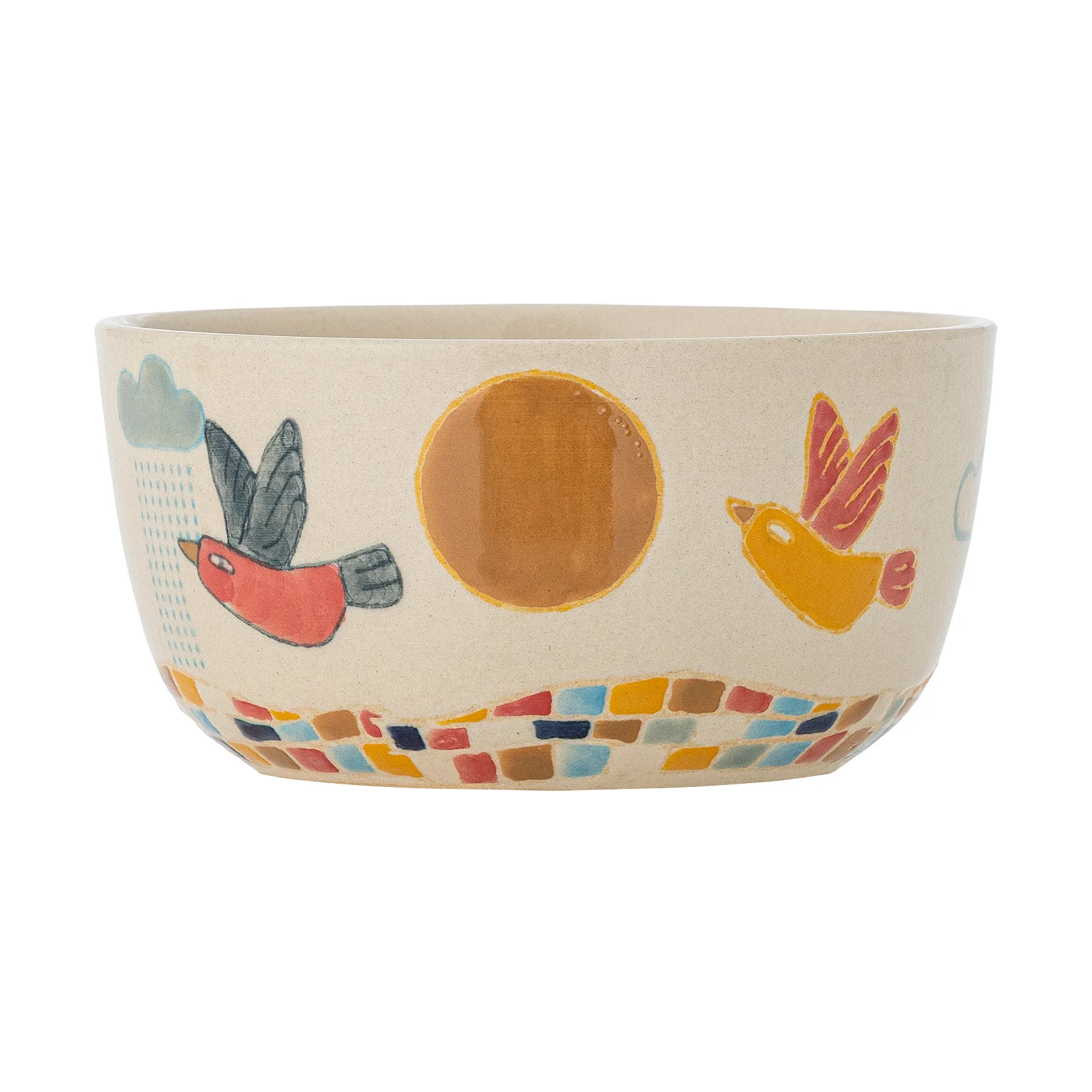 Colorine schaal Ø12 cm, Natuur Bloomingville