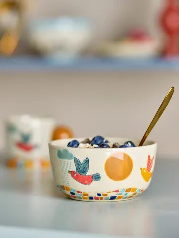 Colorine schaal Ø12 cm - Natuur - Bloomingville