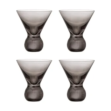 Corliss cocktailglas 4-pack - Grijs - Bloomingville