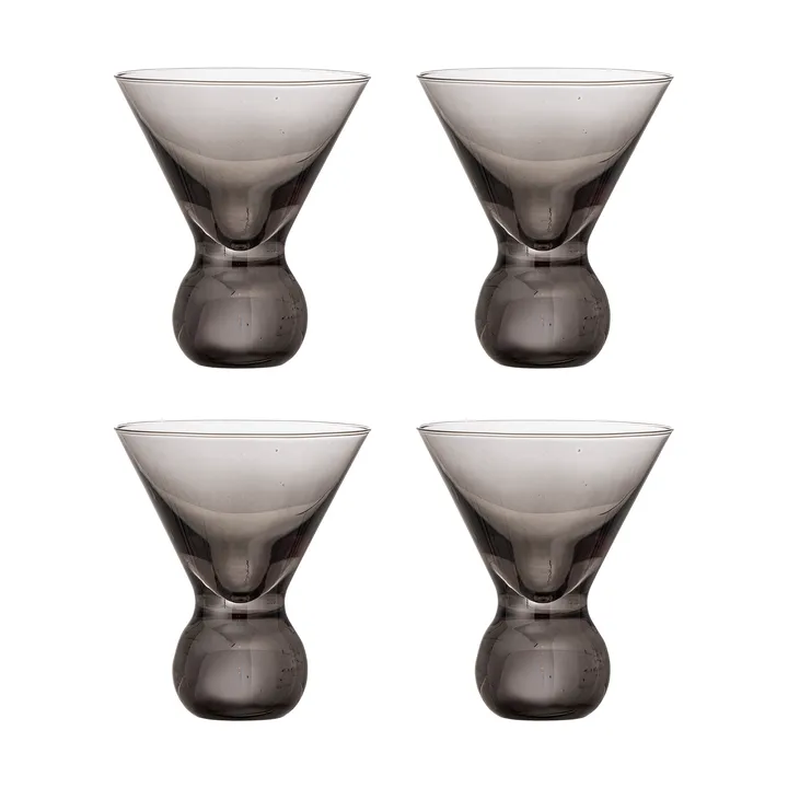 Corliss cocktailglas 4-pack - Grijs - Bloomingville