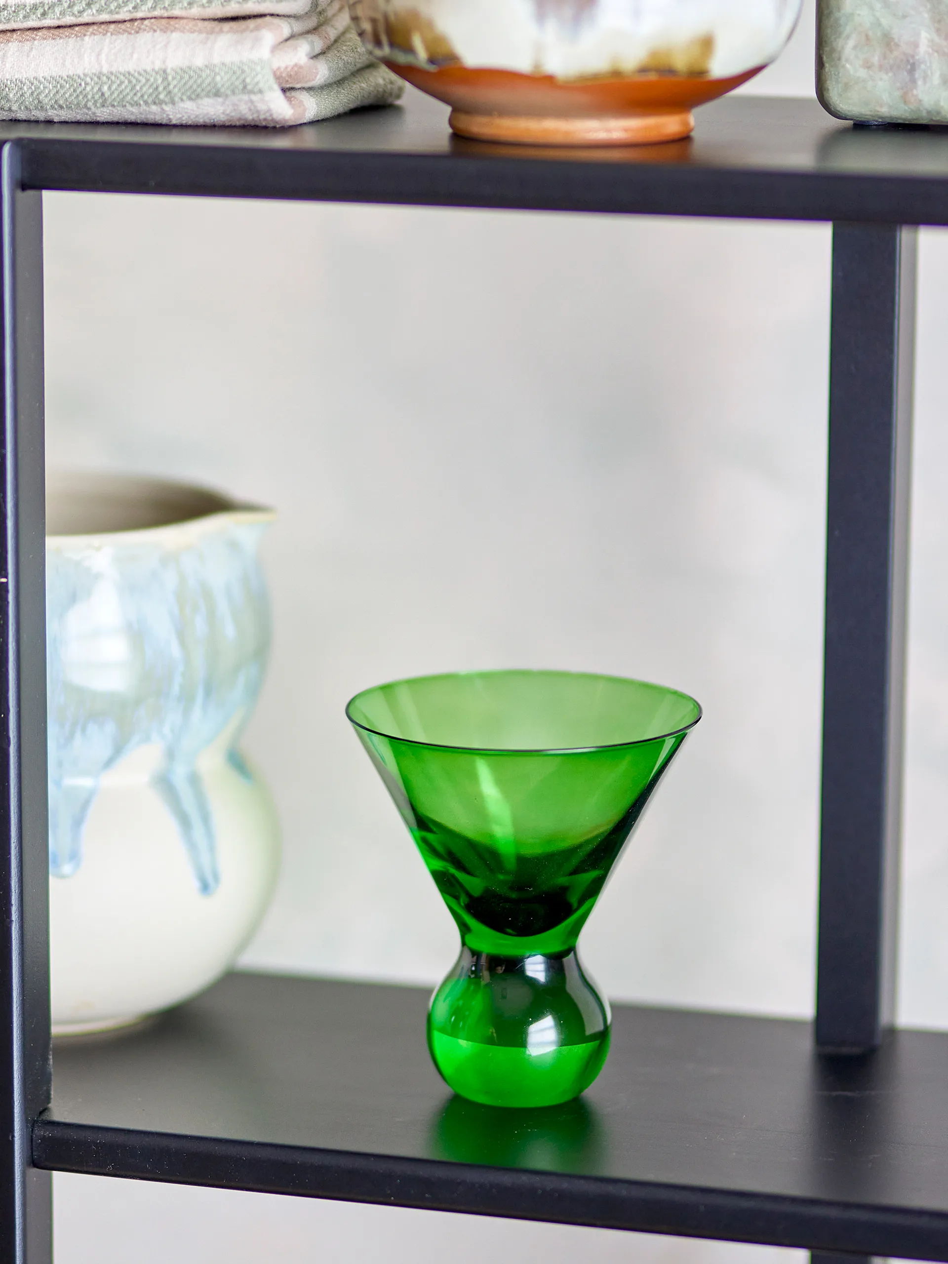 Corliss cocktailglas 4-pack, Groen Bloomingville