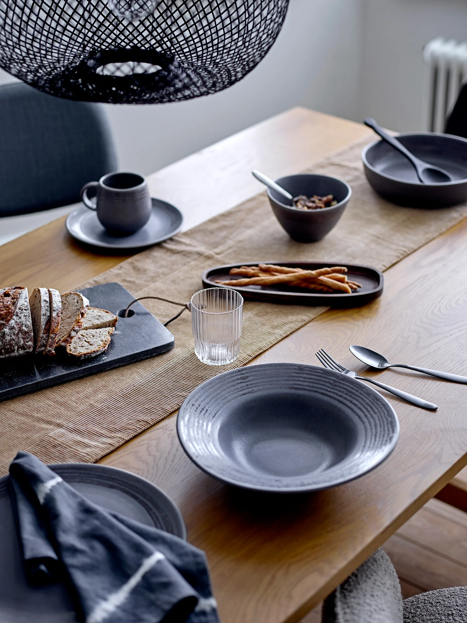 Corte eetkamerstoel, Grijs Bloomingville