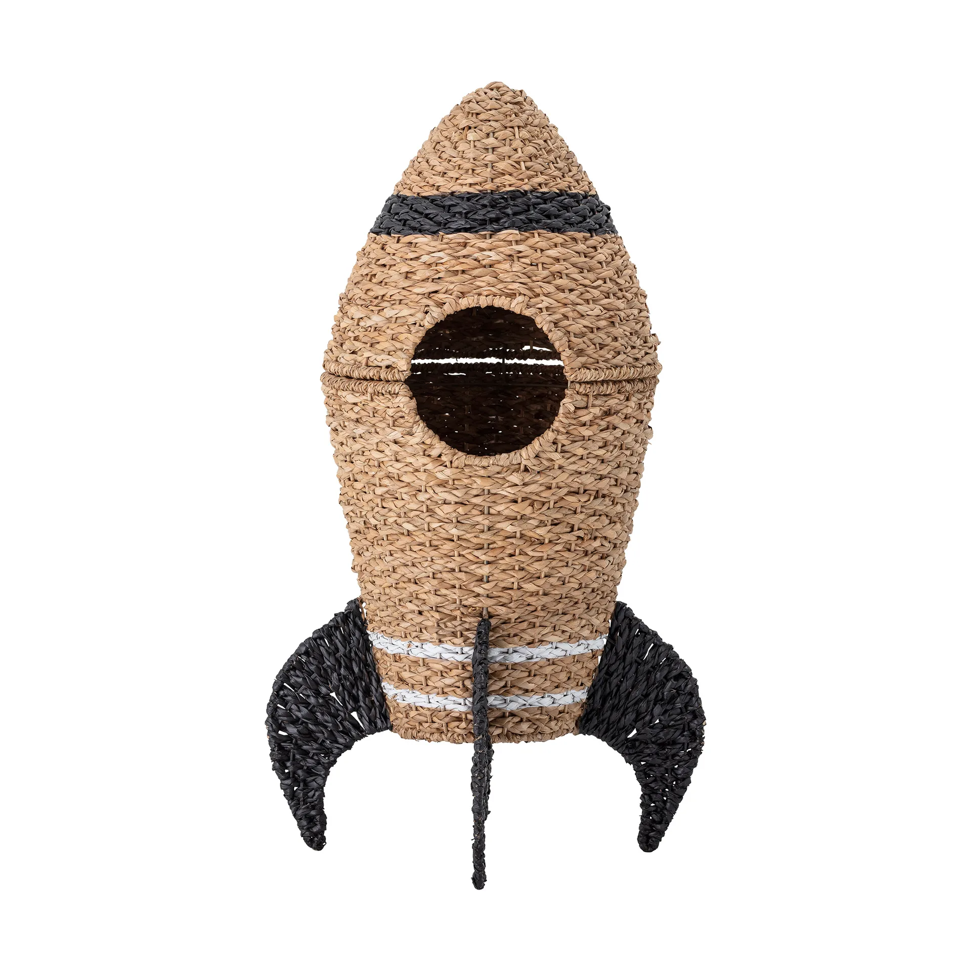 Cosmina opbergmand met deksel Ø40x68,5 cm, Natuur Bloomingville