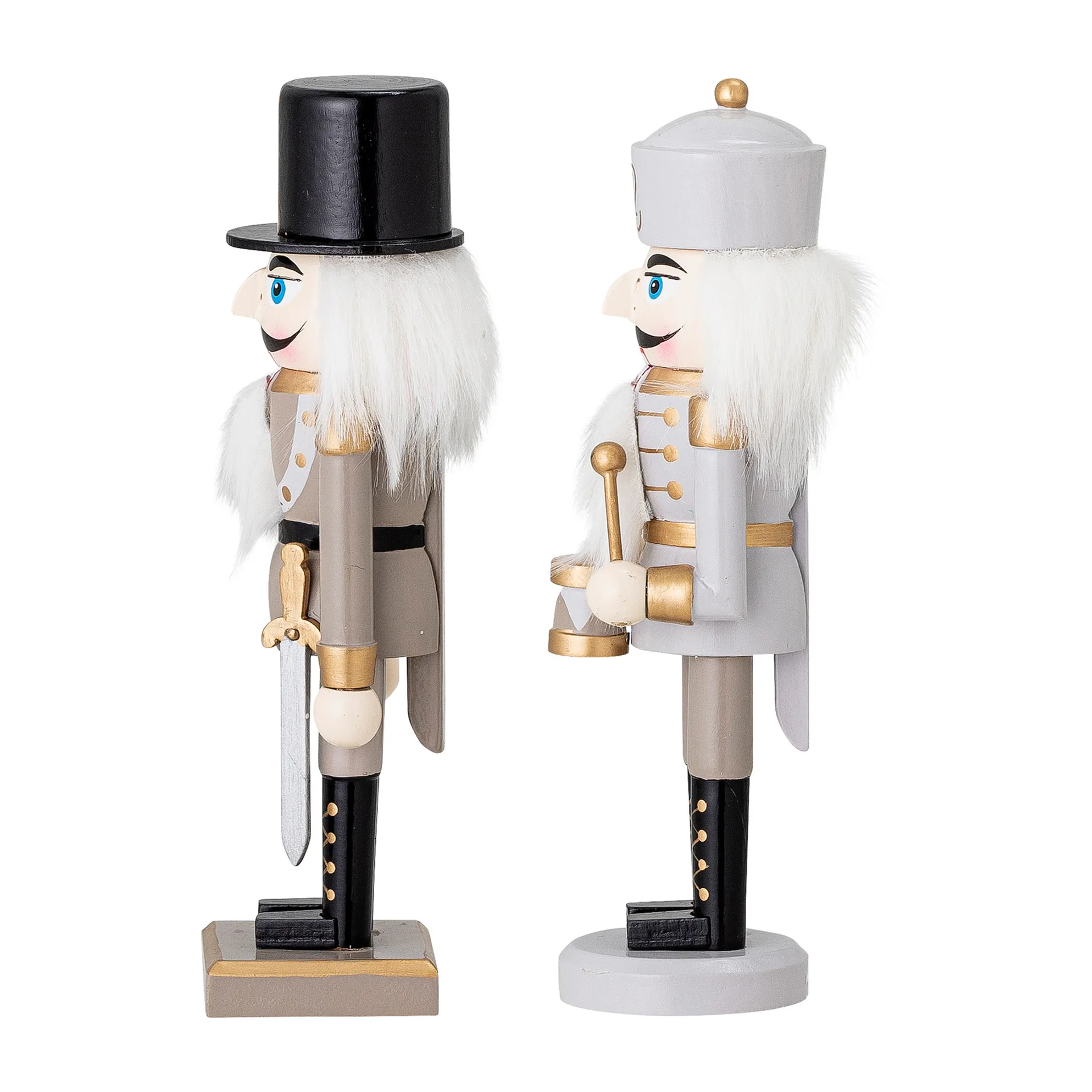 Darren notenkraker decoratie 20,5 cm 2-delig, Gold Bloomingville