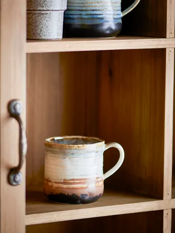 Deana mok 4-pack - Bruin - Bloomingville