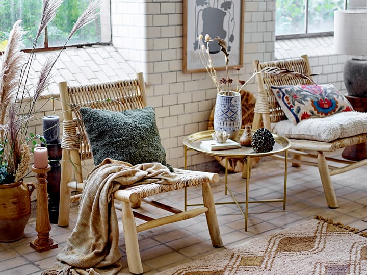 Delvan decoratie Ø13,5 cm - Bruin - Bloomingville