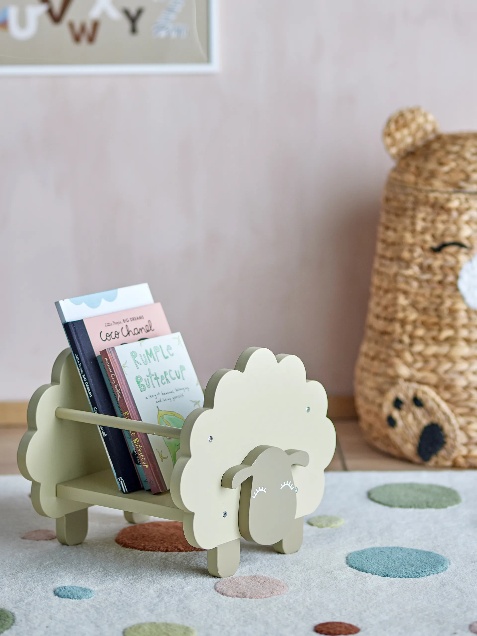 Dolly boekenkast, Grijs Bloomingville