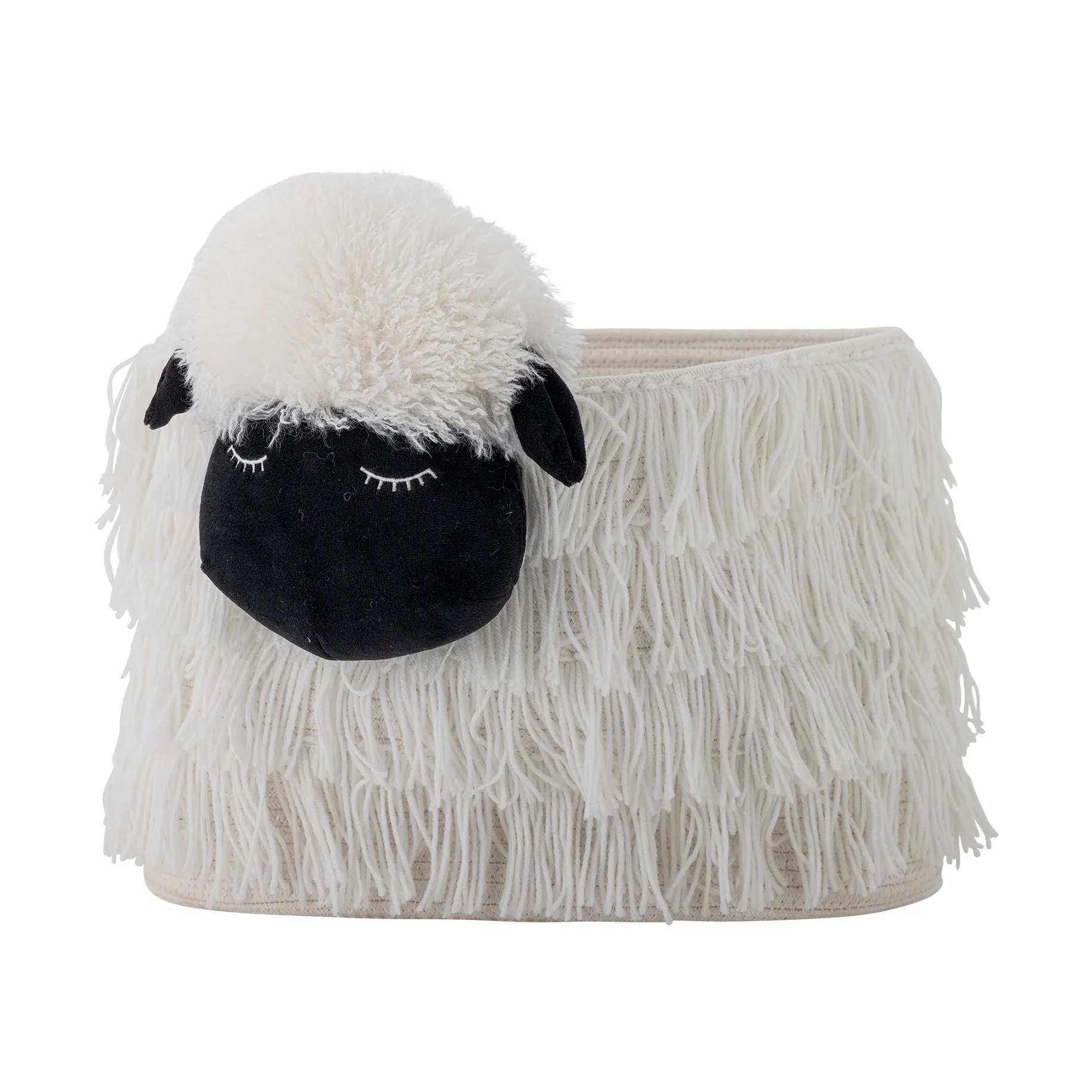 Dolly mand 40x30 cm, Wit Bloomingville