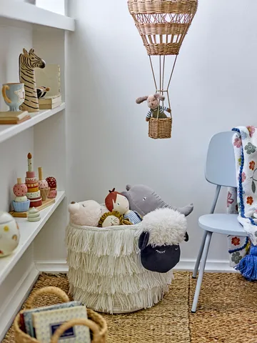 Dolly mand 40x30 cm - Wit - Bloomingville