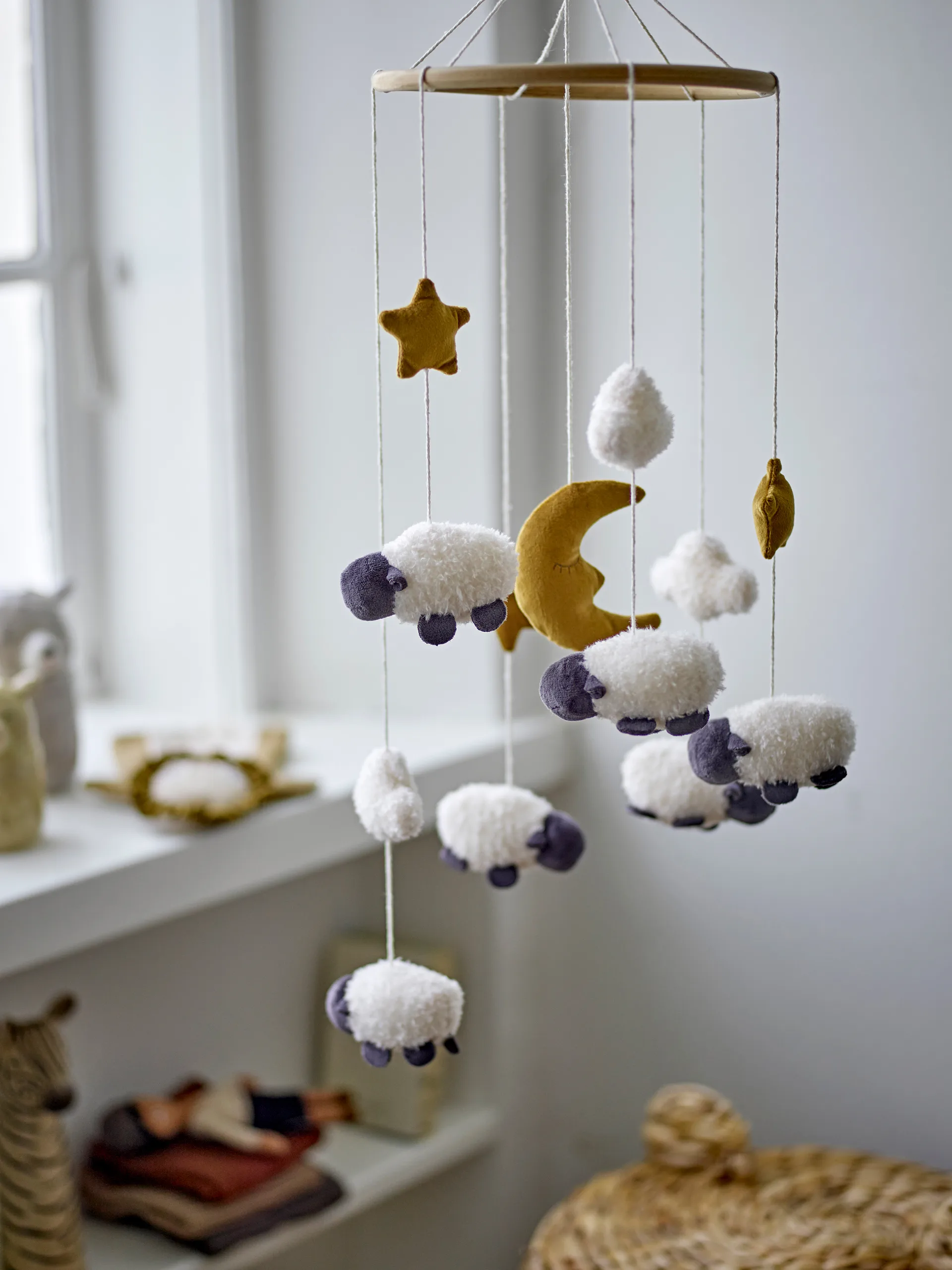 Dolly mobiel 20x75 cm, Wit Bloomingville