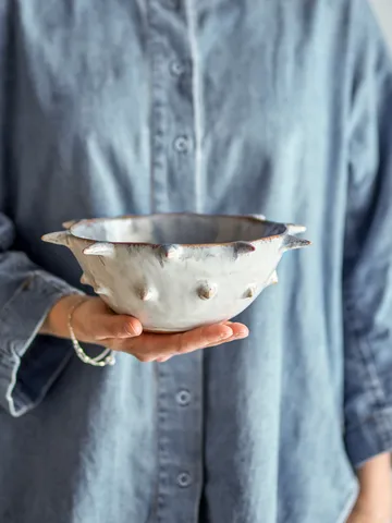 Edie schaal Ø22,5 cm - Blauw - Bloomingville