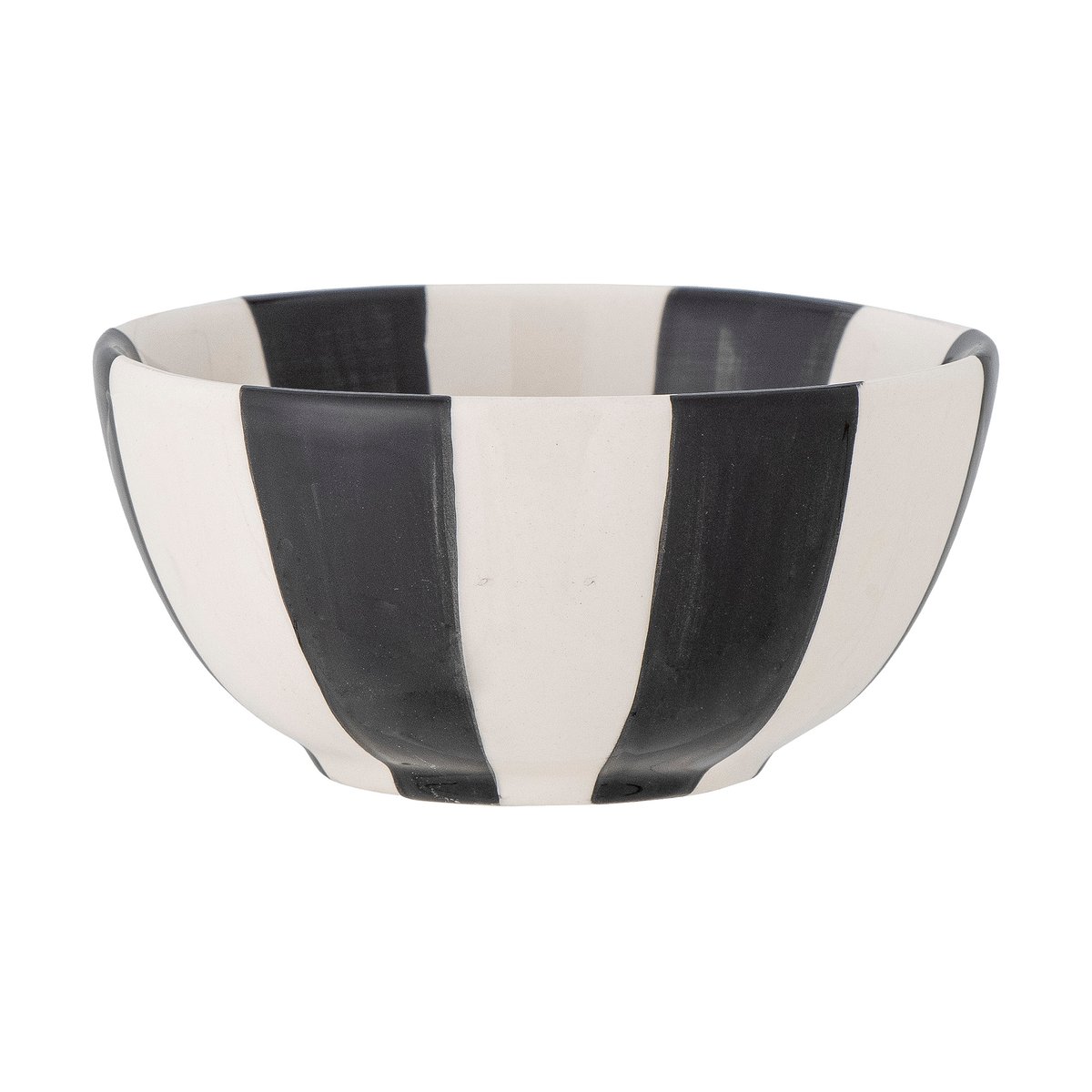 Bloomingville Eja kaarsenhouder Ø9 cm Zwart-wit