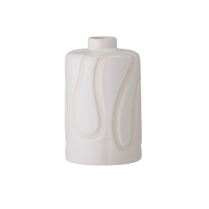 Elice vaas aardewerk 13 cm - Wit - Bloomingville