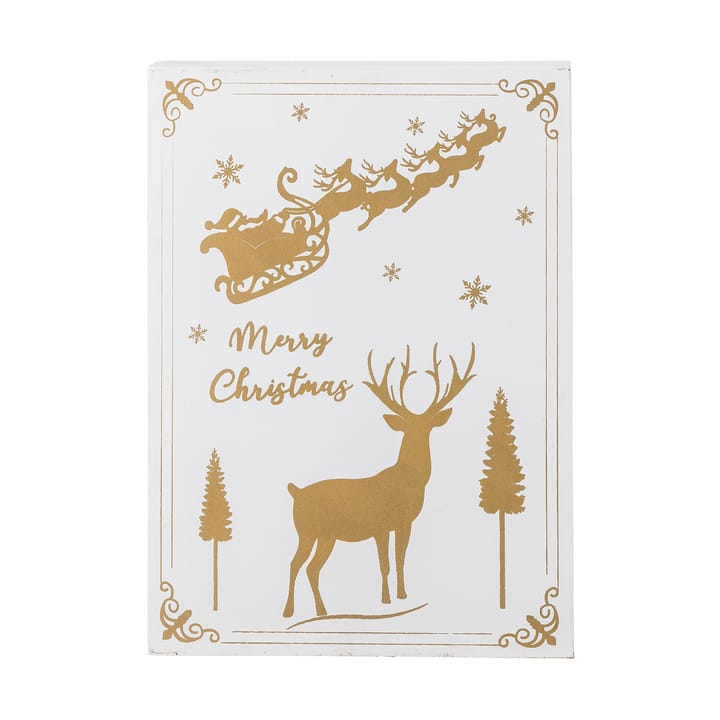 Elimar adventskalender met verlichting, Wit Bloomingville