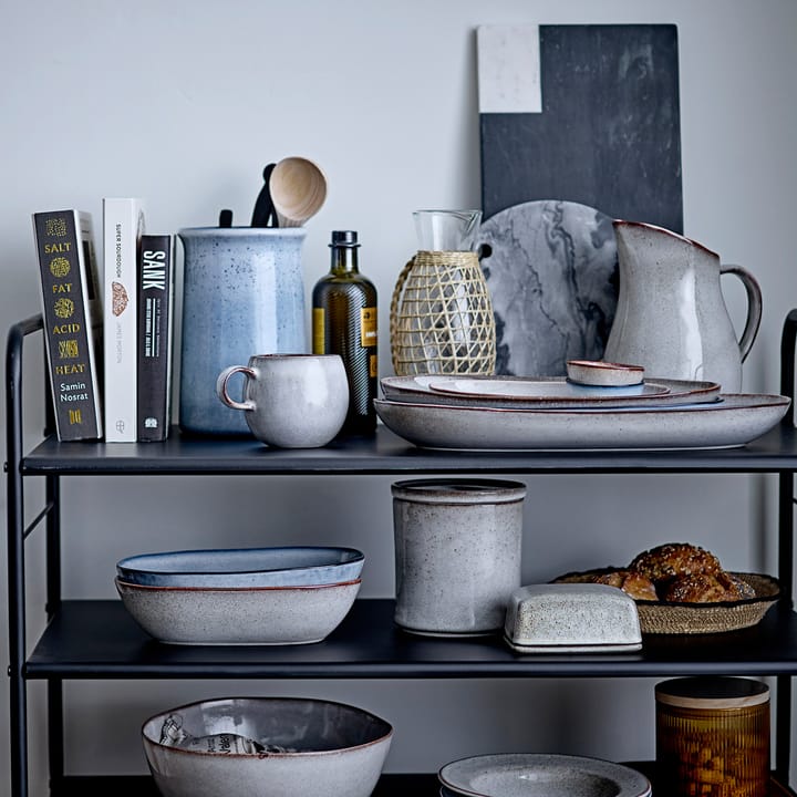Elvia snijplank marmer 23x45,5 cm - Zwart - Bloomingville