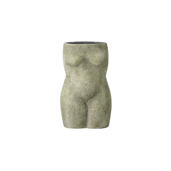 Emeli Deco vaas terracotta 16 cm - Groen - Bloomingville