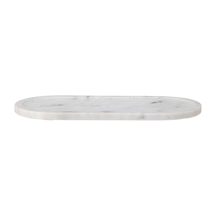 Emmaluna dienblad 20x45,5 cm - Wit marmer - Bloomingville