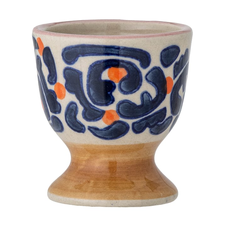 Eviaya eierdop 3-delig, Blauw-multi Bloomingville