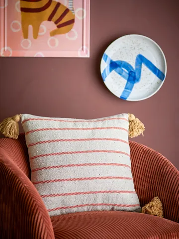 Eviaya kussen 45x45 cm - Blauw - Bloomingville