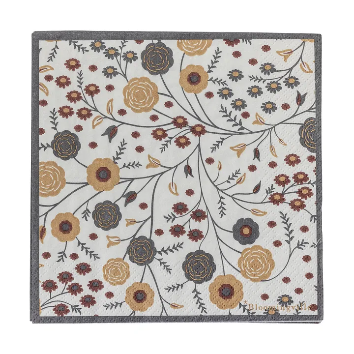 Eydis papieren servet 20-pack - Natuur - Bloomingville