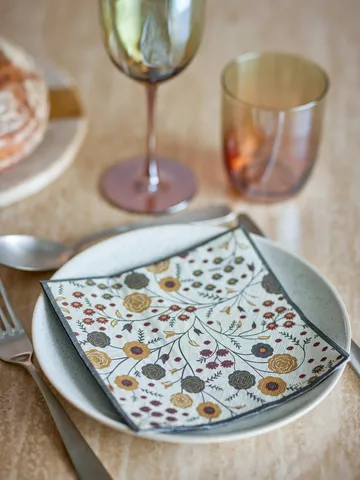 Eydis papieren servet 20-pack - Natuur - Bloomingville