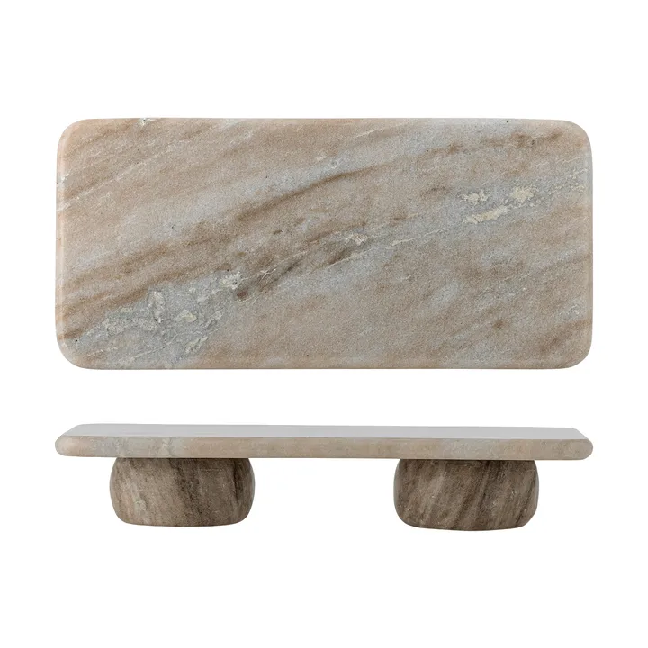 Fatin Pedestal sokkel - Grijs, 38x18 cm - Bloomingville