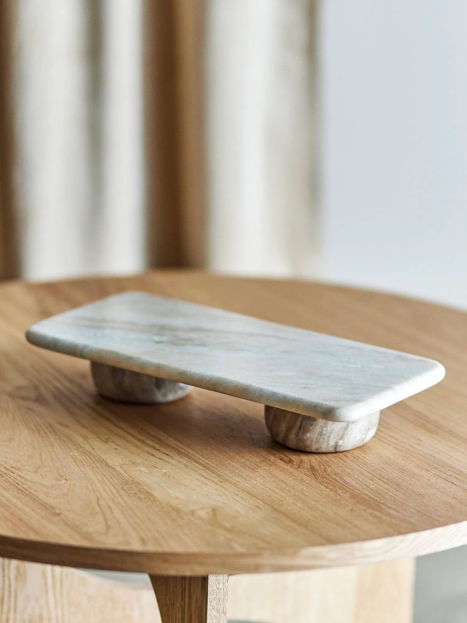 Fatin Pedestal sokkel, Grijs, 38x18 cm Bloomingville
