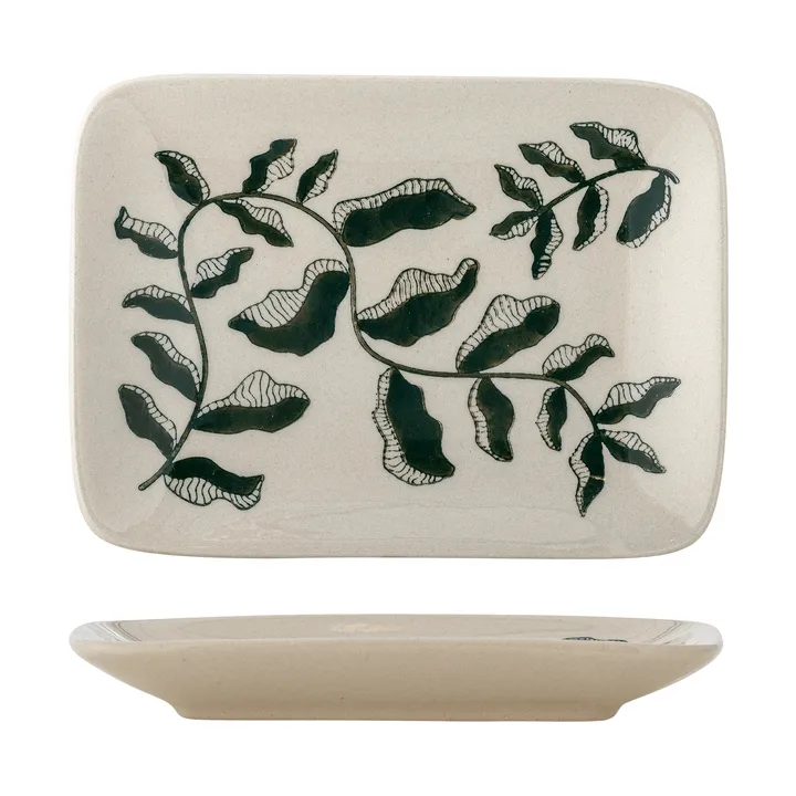 Fauni dessertbord - Groen, 15x11,5 cm - Bloomingville