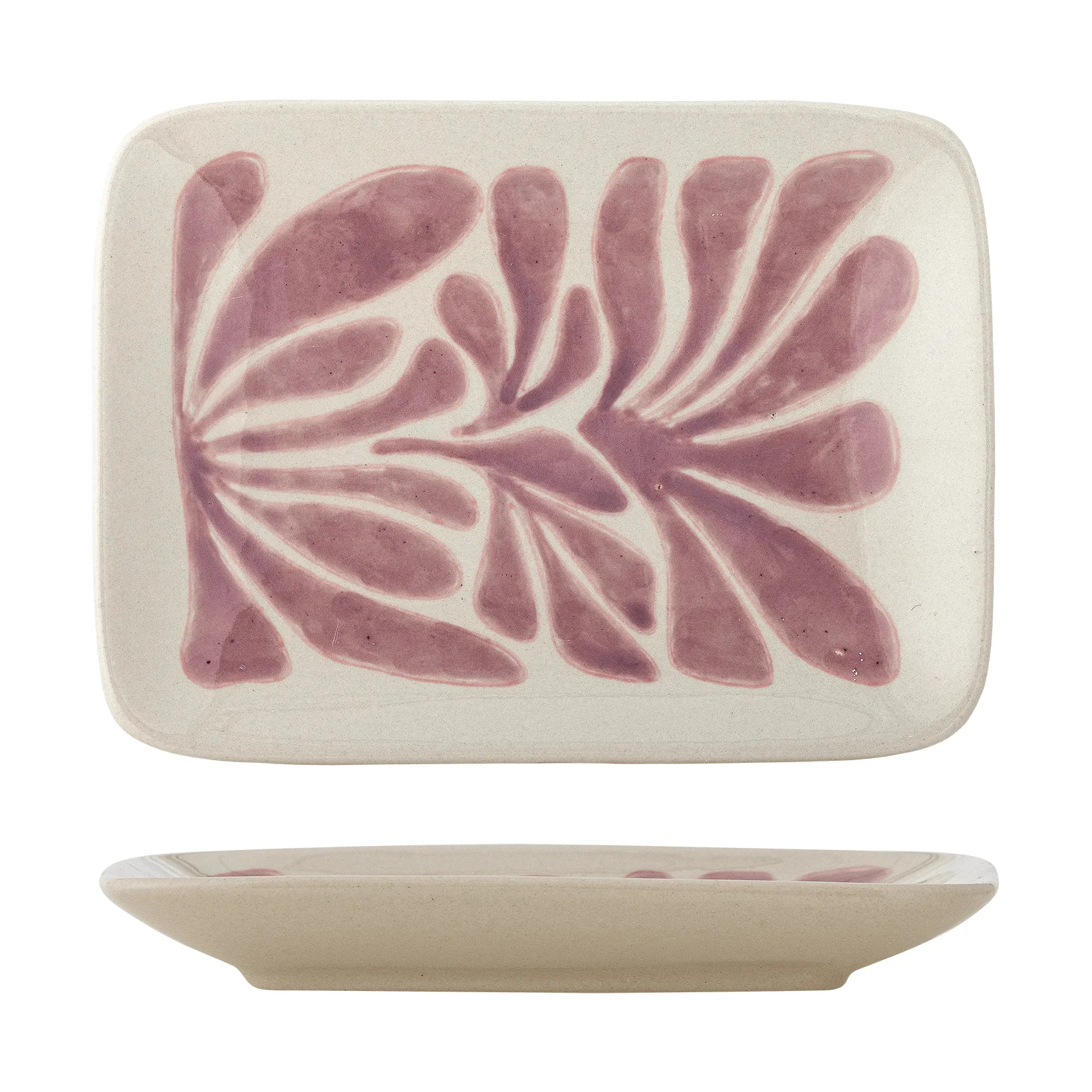 Fauni dessertbord, Lila, 15x11,5 cm Bloomingville