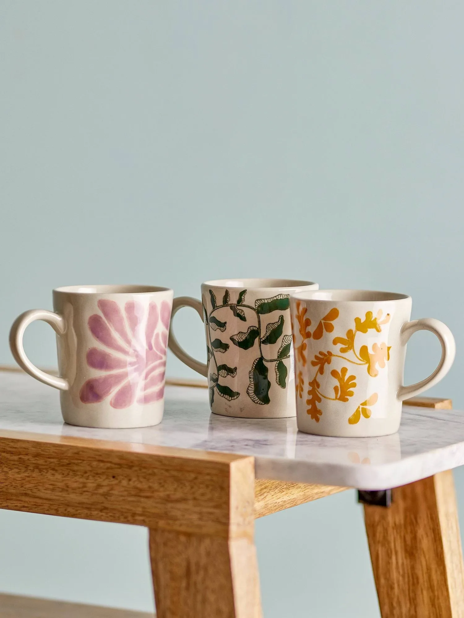 Fauni kopje, Multi, 3-delig Bloomingville