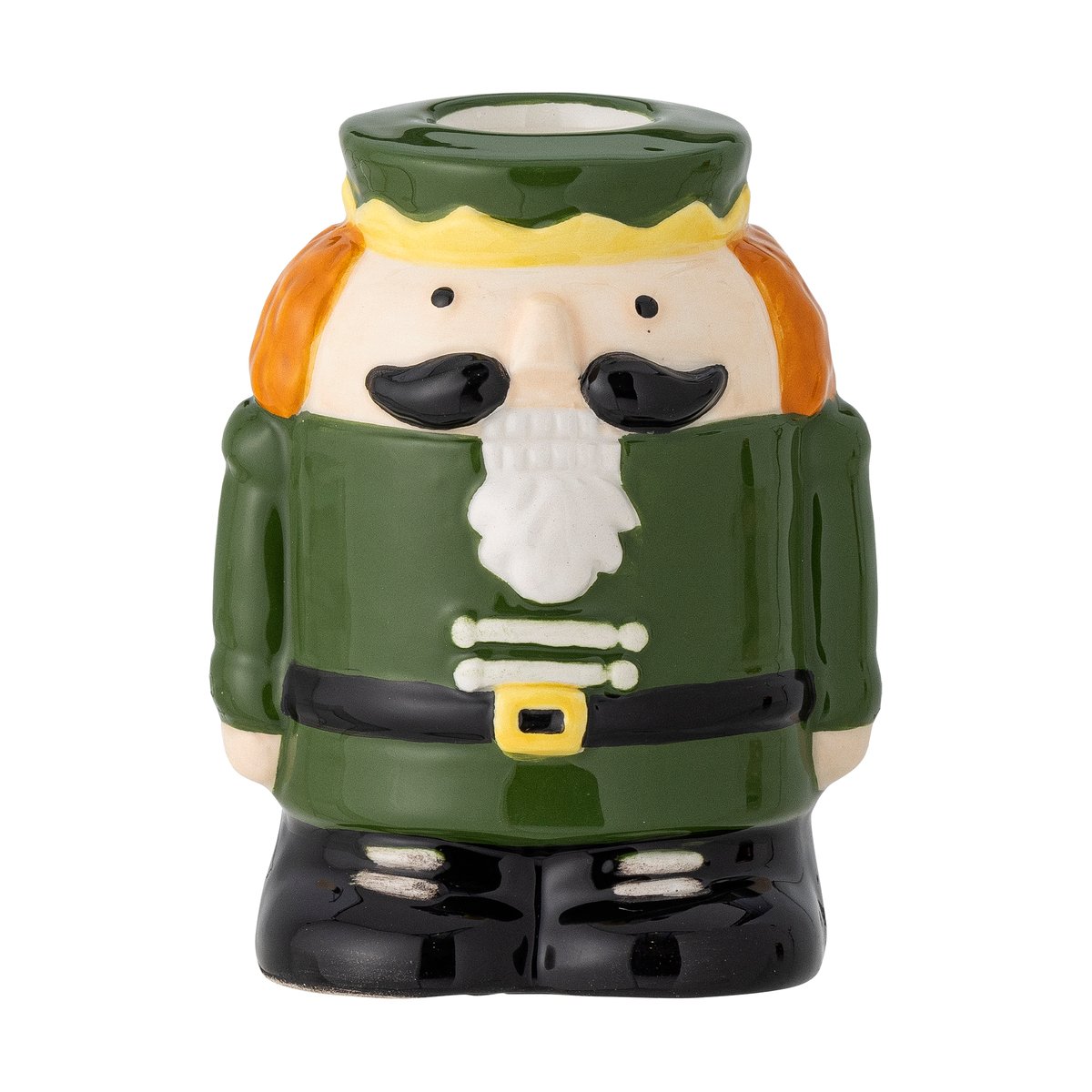 Bloomingville Feast kaarsenhouder 9 cm Groen | Scandinavisch Interieur | Kaarsen | Groen