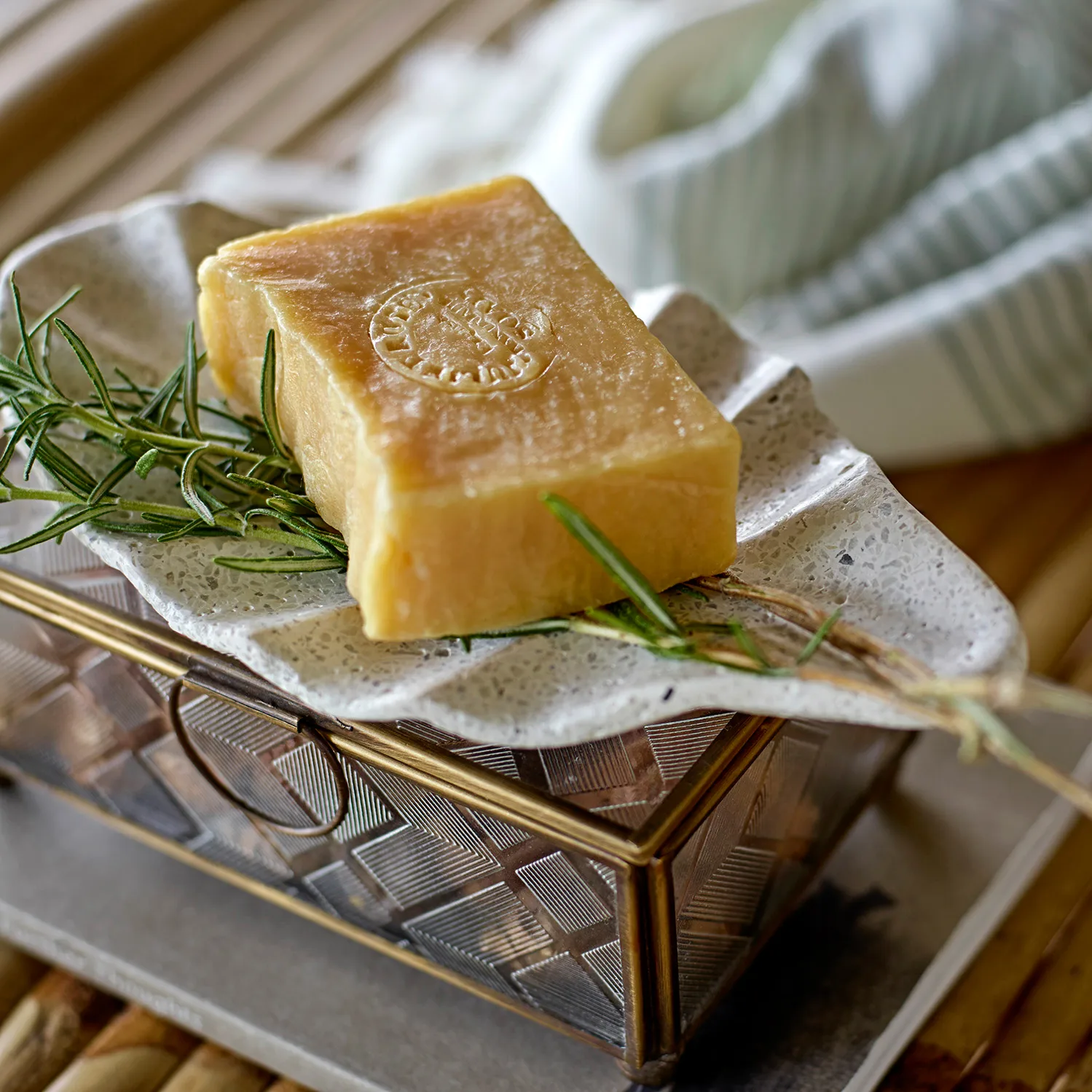 Feiya dienblad zandsteen 11x20,5 cm, Natuur Bloomingville