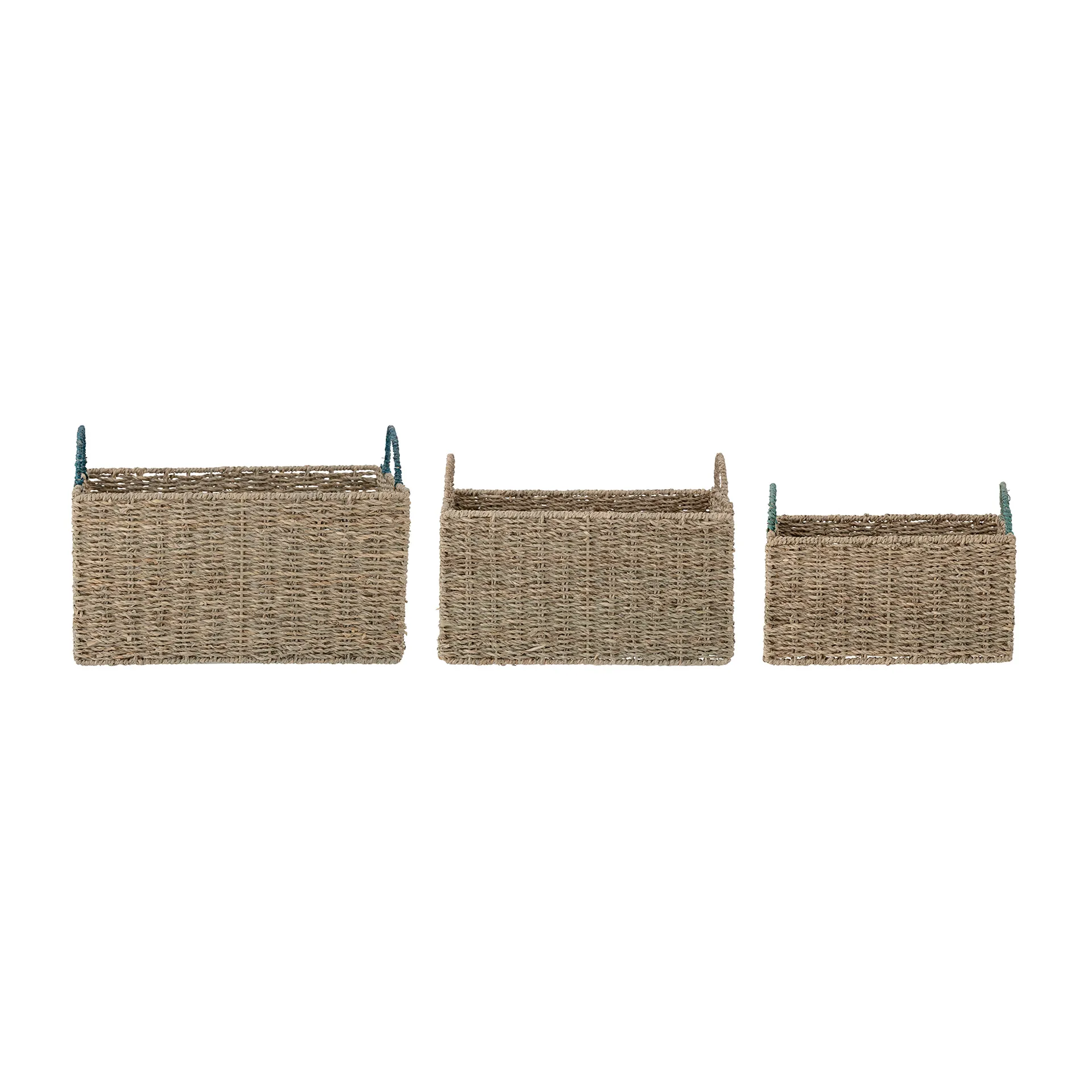 Fenter mand set van 3, Natuur-groen Bloomingville