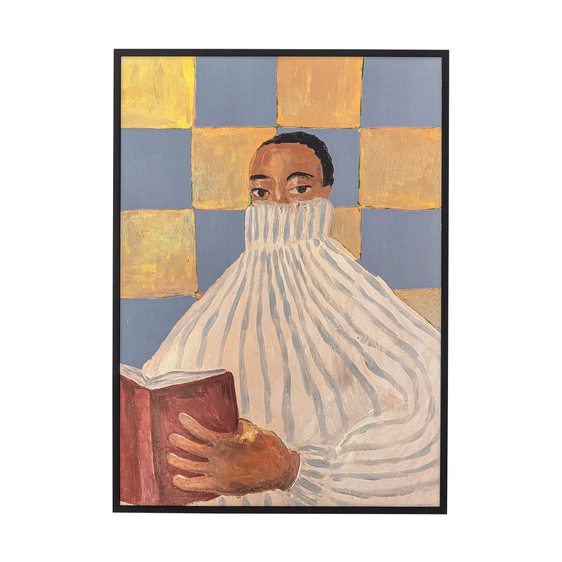 Filicia Ilustratie 52x72 cm, Zwart frame Bloomingville