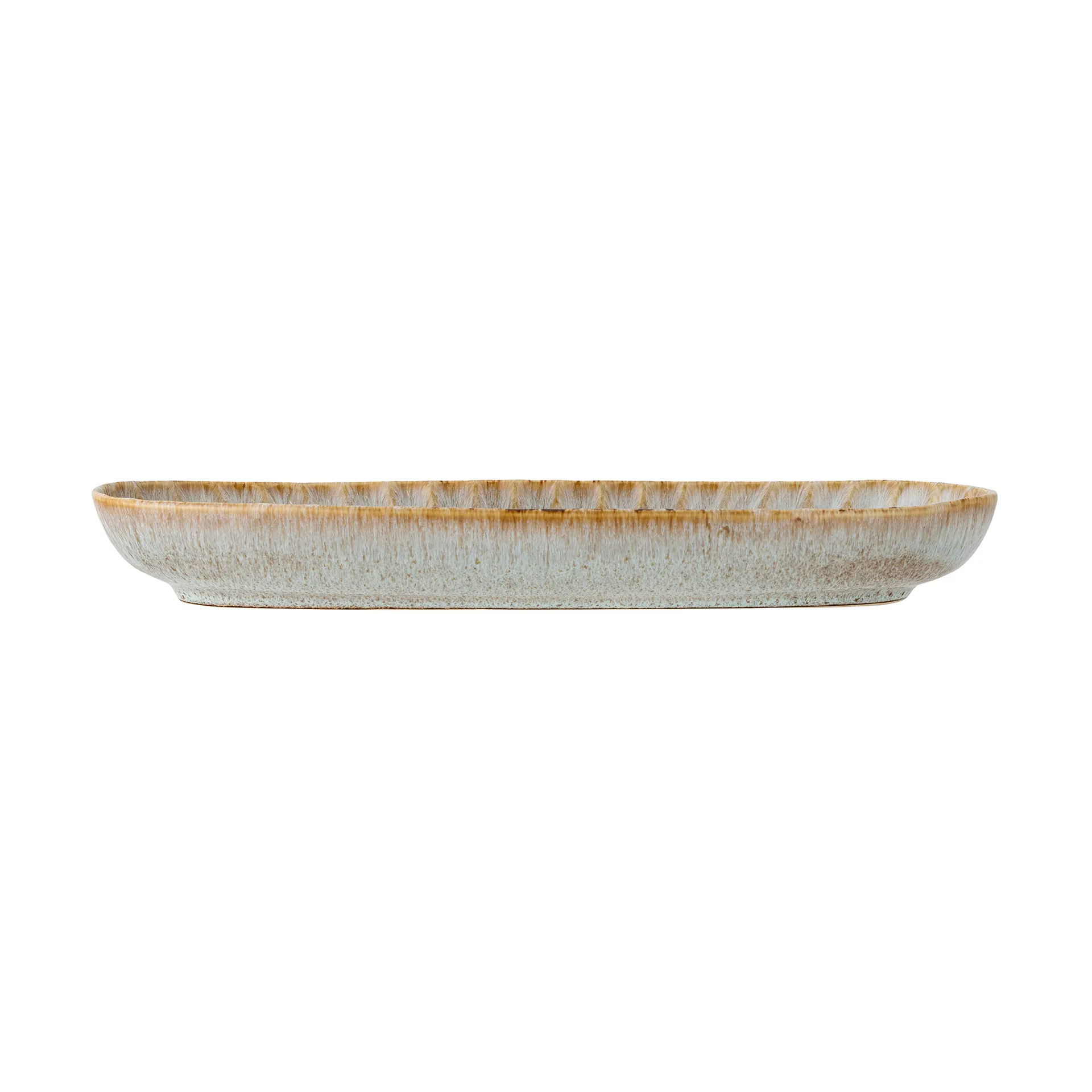 Fleur serveerschaal 12x37,5 cm, Natuur Bloomingville