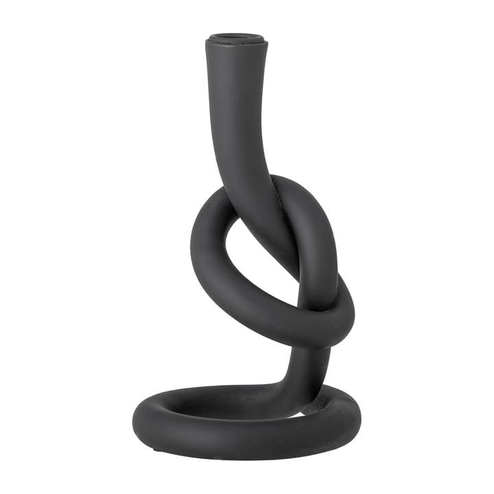 Flikka kandelaar 21,5 cm, Zwart Bloomingville