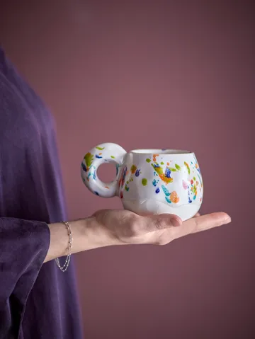 Freckles kop 4-pack - Rood - Bloomingville