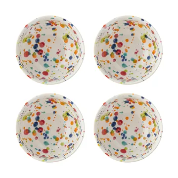 Freckles schaal 4-pack Ø11,5 cm - Rood - Bloomingville