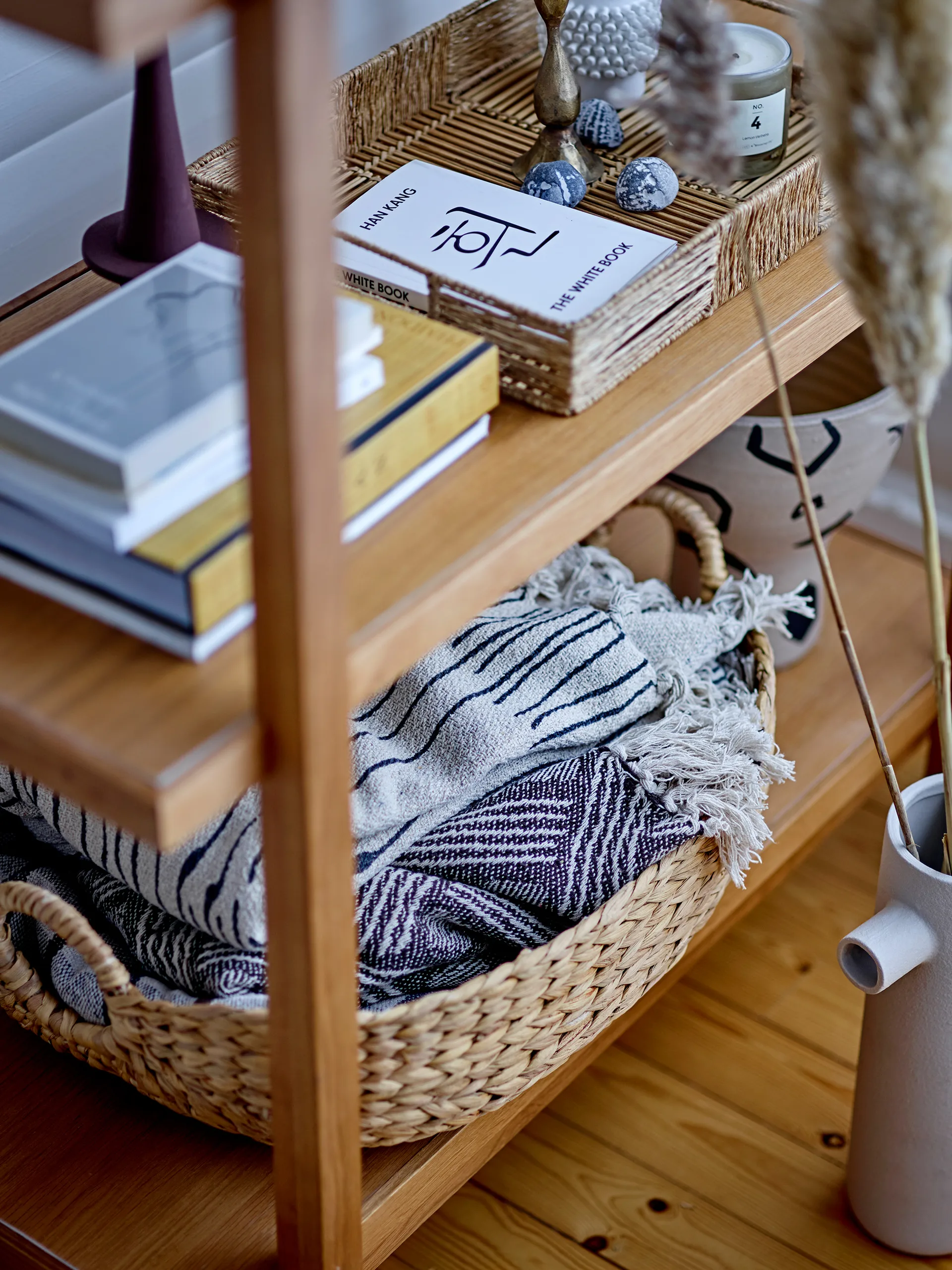 Ghina plaid 130x160 cm, Natuur Bloomingville