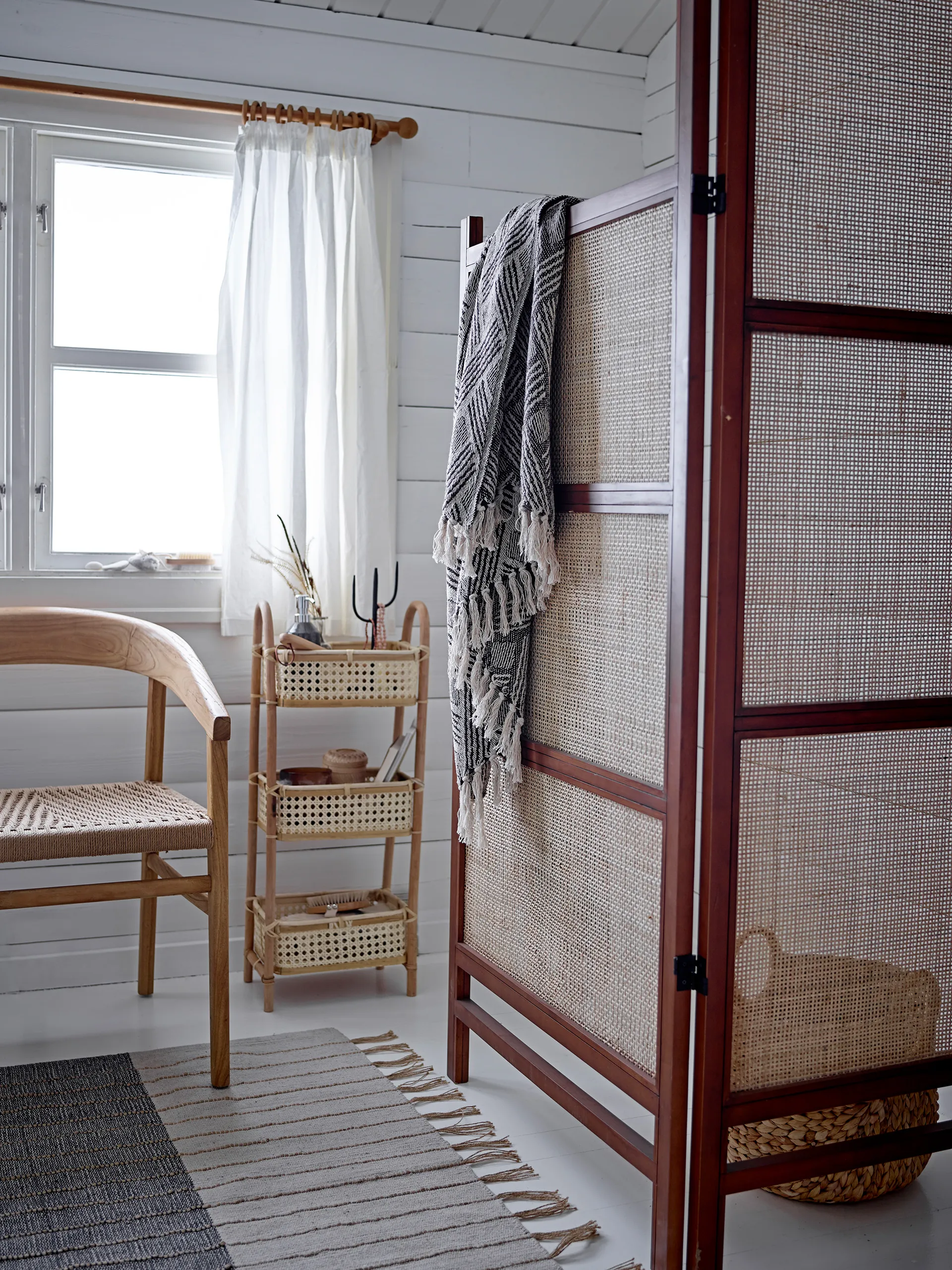 Ghina plaid 130x160 cm, Natuur Bloomingville