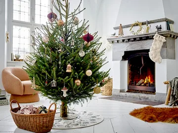 Guled kerstboomhanger hout 9-delig - Parade - Bloomingville