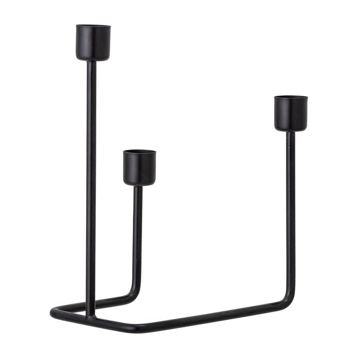 Hafi kandelaar 21 cm - Zwart - Bloomingville