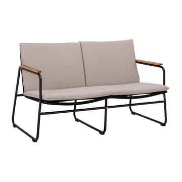 Hampton bank 127x71x76 cm - Zwart-beige - Bloomingville