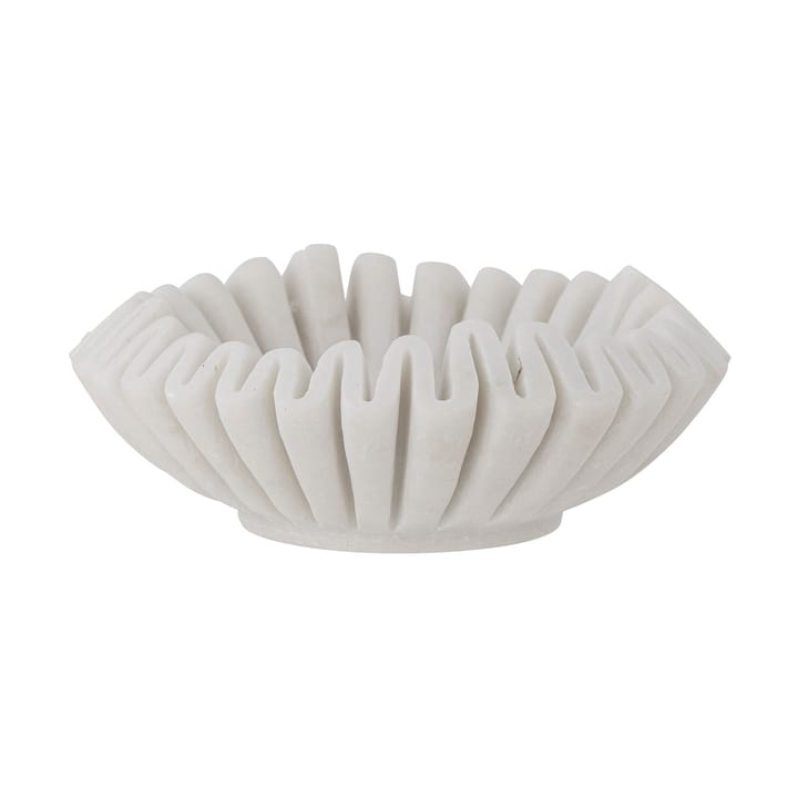 Harmonia decoratieschaal Ø17 cm - White marble - Bloomingville