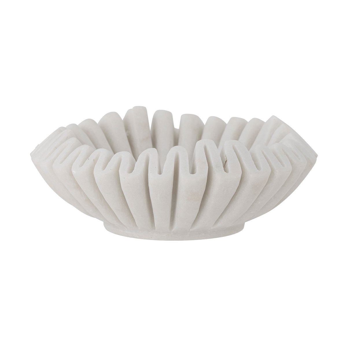 Bloomingville Harmonia decoratieschaal o17 cm White marble