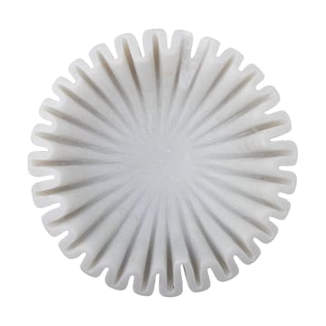 Harmonia decoratieschaal Ø17 cm - White marble - Bloomingville